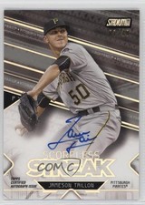 2017 Topps Stadium Club Scoreless Streak 7/10 Jameson Taillon #SSA-JT Auto 12qo