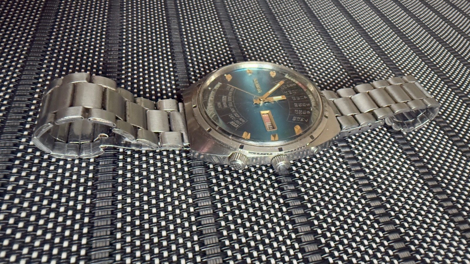 Orient Perpetual College Automatic Wristwatch - V… - image 3