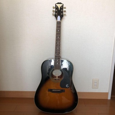 Akustikgitarre Epiphone PRO-1 Plus VSSunburst SN 14111391674 mit Softcase