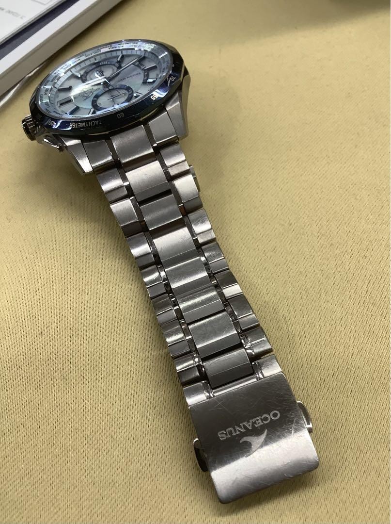 Casio Oceanus Manta OCW S2000P 2AJF Solar Radio Titanium