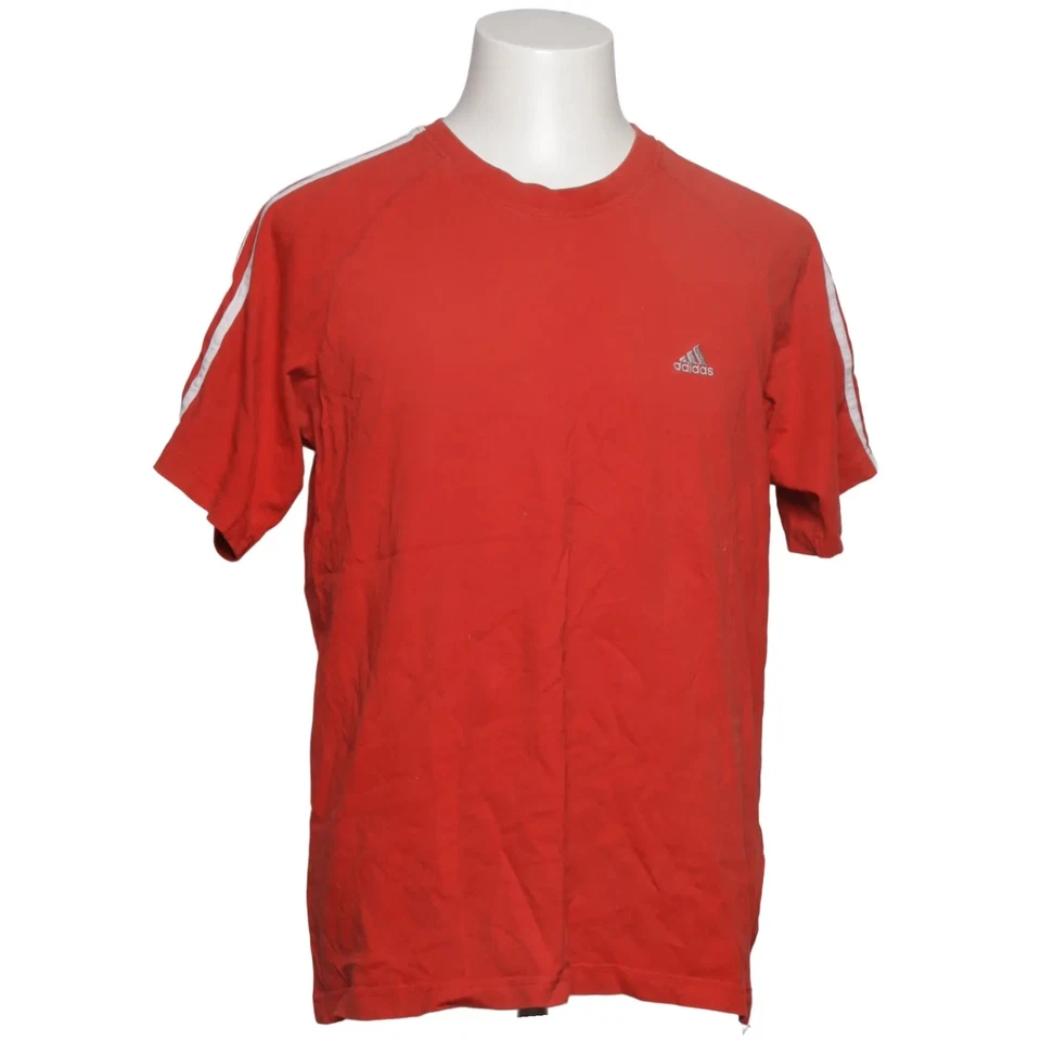 Adidas, t-shirt, taille : 2XL, rouge, coton, unicolore, homme #XB8 - Photo 1/4
