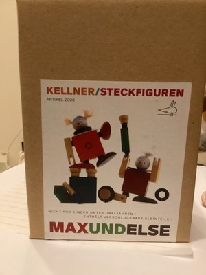 Kellner Steckfiguren Max Und Else