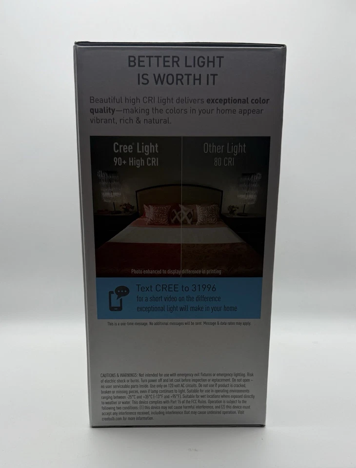 Cree 6” 75W LED Recessed Downlight Cool White 4000k Dimmable - Image 4 of 4