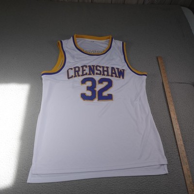 Monica Wright Crenshaw Basketball Jersey Mens XL White Love And Basketball Movie