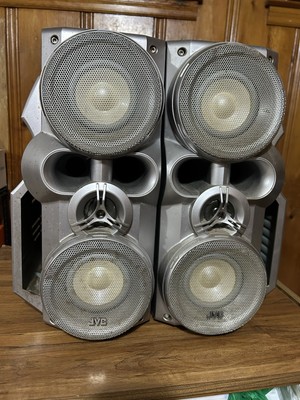 JVC Hx-z1 Shelf Stereo System Dual Subwoofer Tested 350w Tested