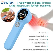 1760mW Animal Laser Therapy Machine Red NIR Light for Arthritis Wound Sprain Pet