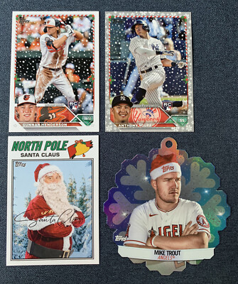 BUY 4, GET 3!  2023 TOPPS Holiday w/ Variations SPs! (+New 12/04) You Pick!