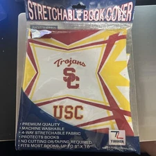Book Cover USC College California Stretchable Fabric Protective Book Covers