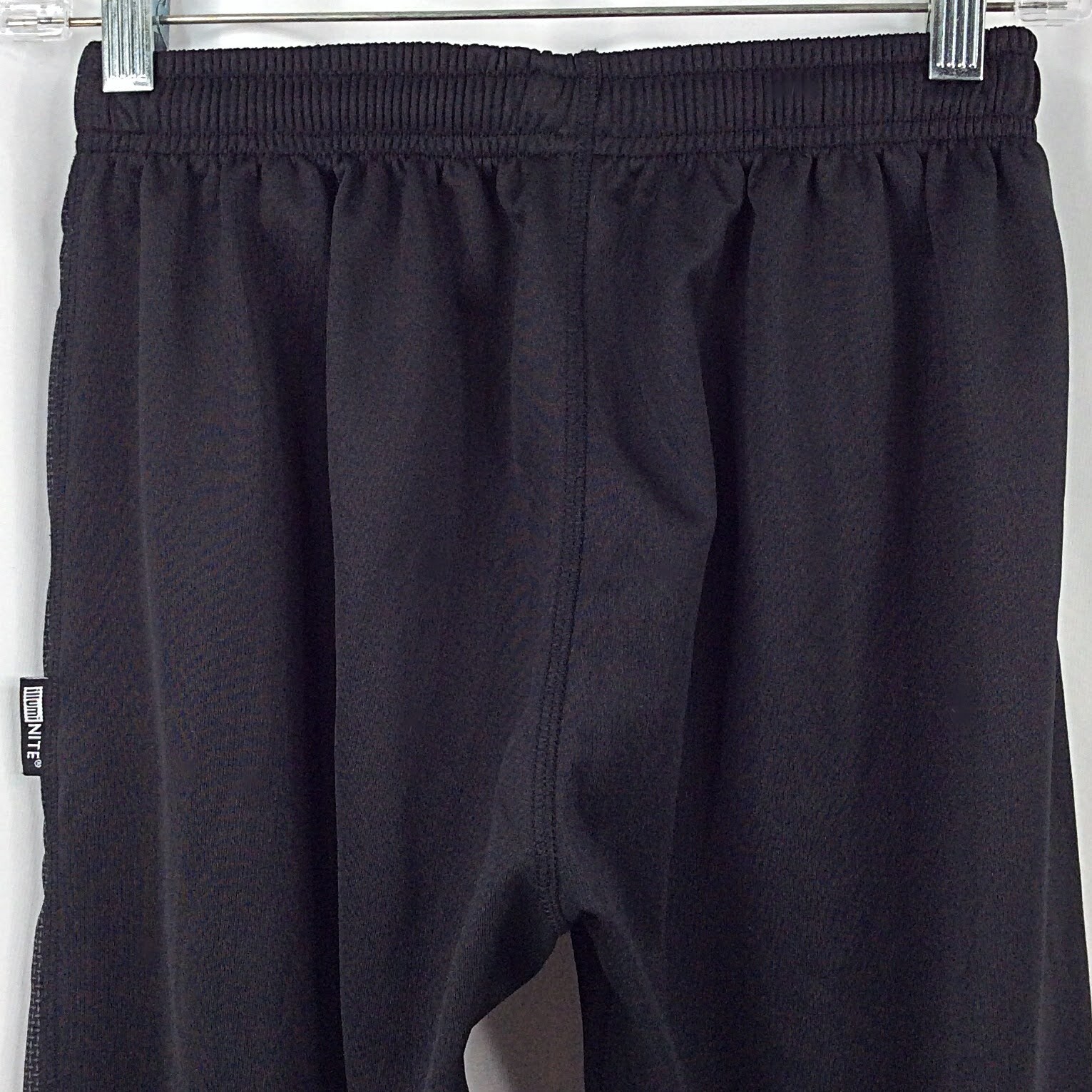 illumiNITE Track Pants Mens Size Small Black Drawstring Reflective Running