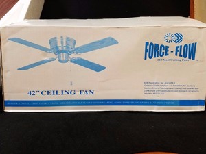 Ceiling Fan 42 Force Flow 110 Volt 3 Speed Reversing Switch 4