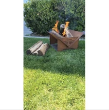 "Revolutionize Your Outdoor Experience with the Ultimate Flat Pack Portable Fire