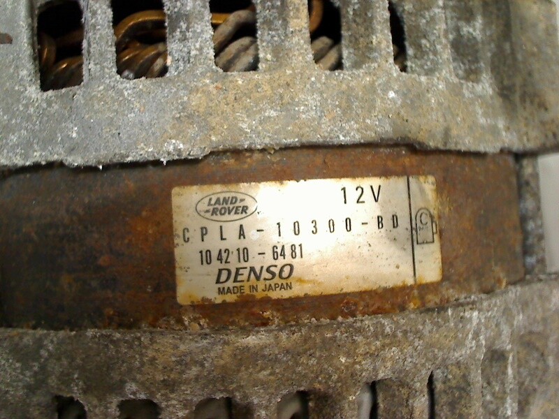 ALTERNATEUR Land + Range Rover Range Rover Sport (LW) 2013 CPLA10300BD