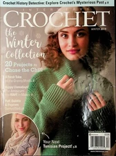 Interweave Crochet Magazine Winter 2019 Vol 12 #4 Doily Irish Crochet Jewelry