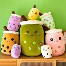 Bubble Tea Boba Tee Milchtee Plüsch Plüschtier Kinder Spielzeug Kissen Puppe