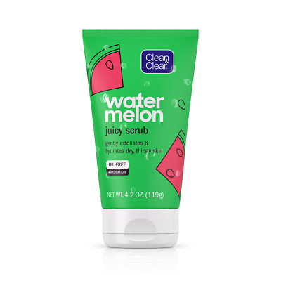 Clean & Clear Watermelon Juicy Scrub, 4.2 oz