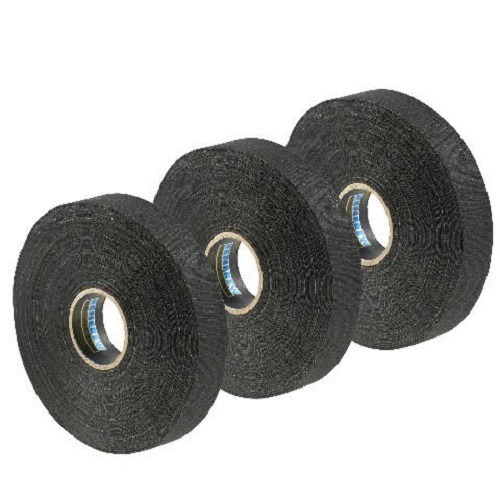 Renfrew 3 Pack Black FRICTION Hockey Stick Blade, 2 Sided Tape, 5/8