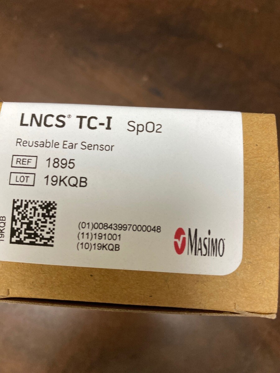 Masimo 1895 LNCS TC-1 Adult Ear Clip SpO2 Sensor | eBay