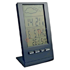 Station Météo Écran LCD Température, Humidité De L'Air, Heure Et Date , Réveil
