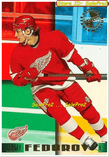 100++ SERGEI FEDOROV SINGLES INSERT PROMO JERSEY AUTO LIMITED LOT YOU PICK LIST - Picture 36 of 77