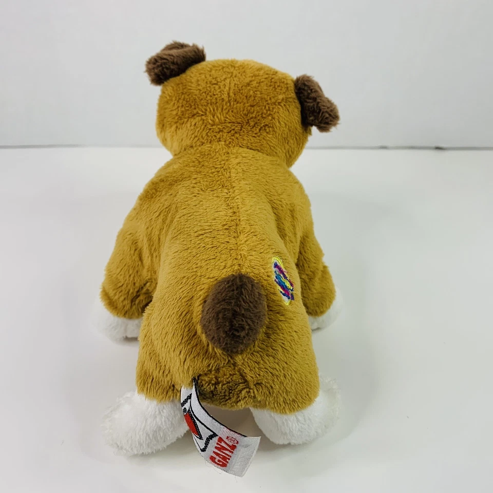 Ganz Webkinz Tan Bulldog 6” Plush Stuffed Animal Toy - Image 4 of 4