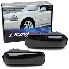 Japanese Spec Smoked Lens Side Marker Lamps For Honda Civic EK EJ EM Prelude CRV