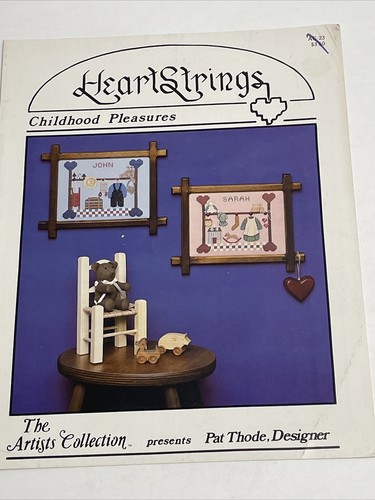 Heartstrings Childhood Pleasures Cross Stitch Pattern
