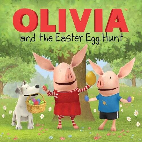 Olivia TV Tie-in Easter Egg Hunt Paperback in Good Condition  