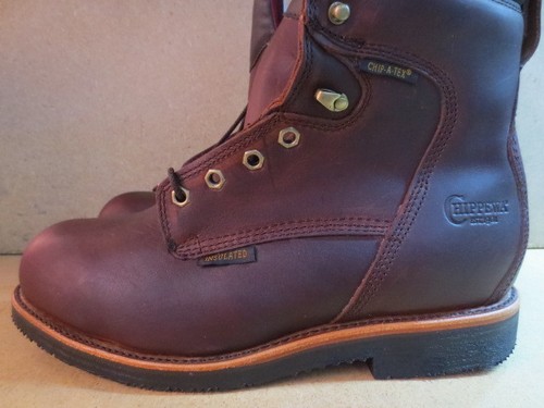 Mens Chippewa Steel Toe Waterproof Work 
