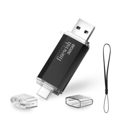 Type C USB Stick 32gb 2 in 1 OTG USB C Speicherstick 32gb Tragbar USB 2.0 Fla...