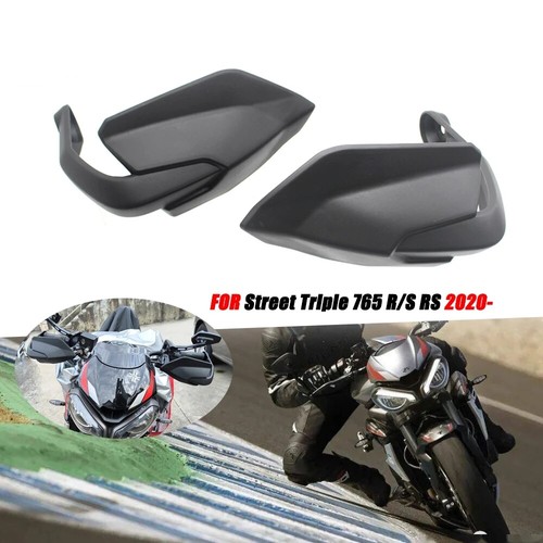 Motorcycle Handguards Hand Protectors For Street Triple 765R/RS 2020- 2022 2023 - Picture 1 of 13