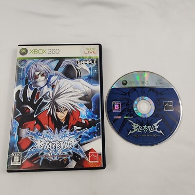 BlazBlue Calamity Trigger XBOX 360 Japan Import English Text Region Free US Sell