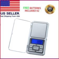 200g x 0.01g Mini Portable Digital Scale Jewelry Pocket Balance Weight Gram LCD