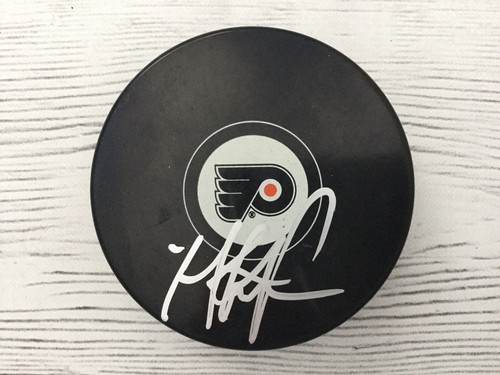 Mike Ricci Signed Autographed Philadelphia Flyers Hockey Puck PSA DNA COA a - Picture 3 of 3