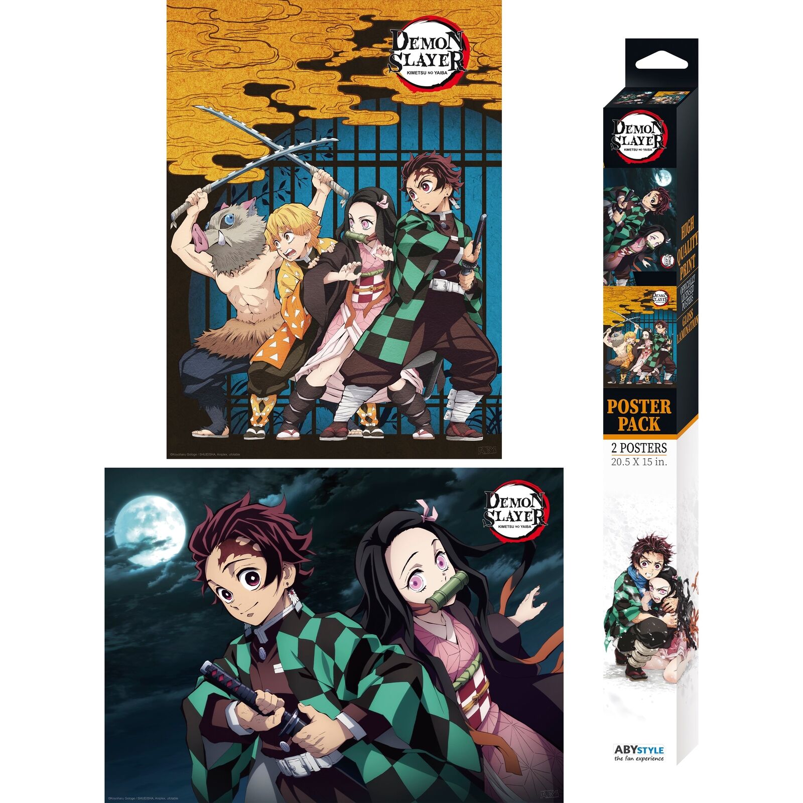 Demon Slayer Kimetsu No Yaiba 3 Pc Gift Set – ABYstyle USA