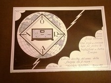 Pubblicità d'epoca dei primi del '900 Nora Radio