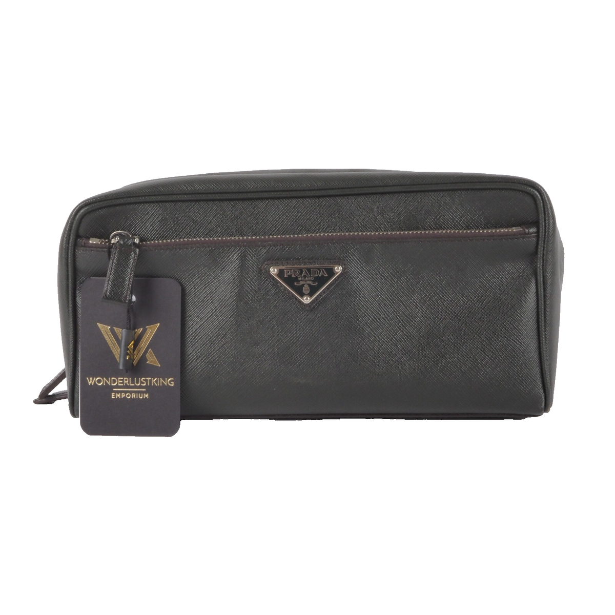 Kosmetiketui Prada Kosmetiktasche Nylon Schwarz PRADA Reiseetui