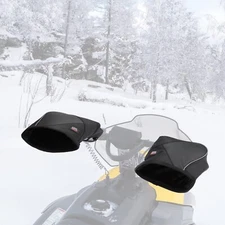 Pair Snowmobiles Handlebar Gauntlets Gloves Muffs for Polaris Skidoo Arctic Cat