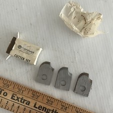 NOS Rockwell 35-100  3-Piece Molding Shaper Cutter Set