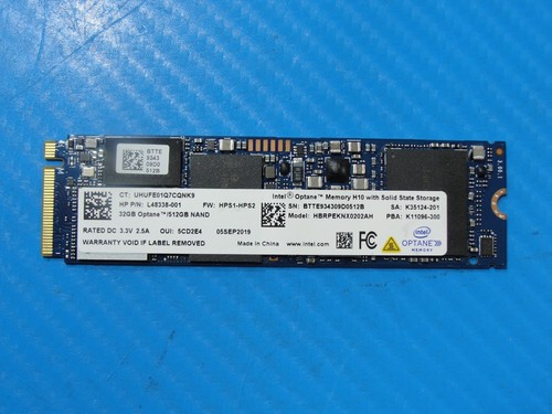 HP 15-dk0055nr Intel 32GB/512GB M.2 NVMe SSD Solid State Drive HBRPEKNX0202AH