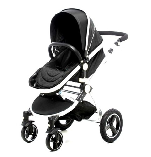 LIGHTWEIGHT PUSHCHAIR BABY STROLLER 3IN1 TROLLEY CAR SEAT CARRIER TRAVEL SYSTEM - Picture 11 of 12