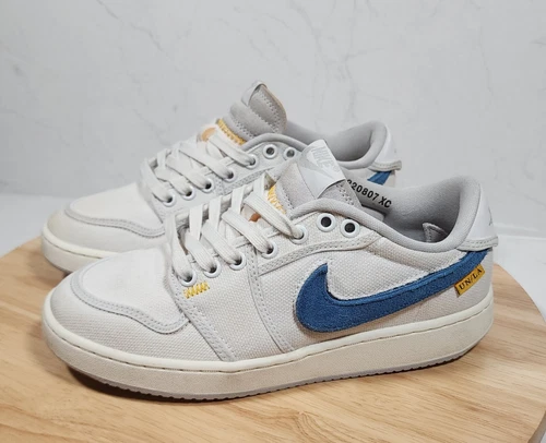 Nike Air Jordan 1 Retro AJKO Low SP Union White Canvas Men Sz 6 DO8912-101 