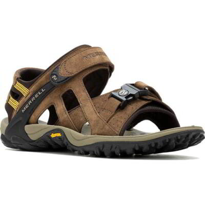 Merrell Kahuna Mens Brown Adjustable Walking Sandals Shoes Size UK 8-12  UK