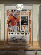 MARQUEZ CALLAWAY 2020 Panini Contenders Draft Picks Draft Ticket Auto