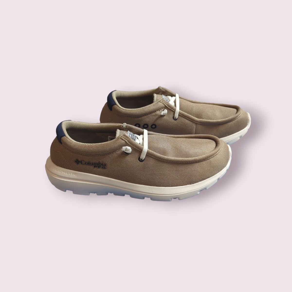 Columbia PFG Bahama Relax Breathe Light Beige YM0210-212 Boat Size 11 MINT Amazon.com | Columbia Mens Bahama X Relaxed, Ancient Fossil  main image 3