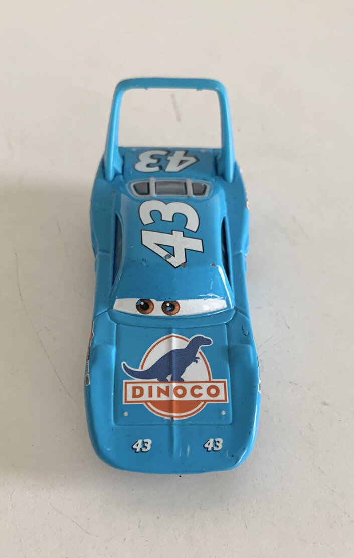 DINCO ミニカー 43 Disney Pixar Cars THE KING Dinoco Blue #43 Plymouth