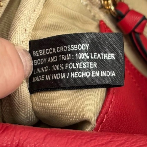 Lodis Rebecca Satchel Crossbody Bag Leather - Picture 6 of 8