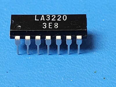 (1 PC) LA3220 SANYO Audio Preamplifier 2 Channel(s) 1 Func Bipolar PDIP14