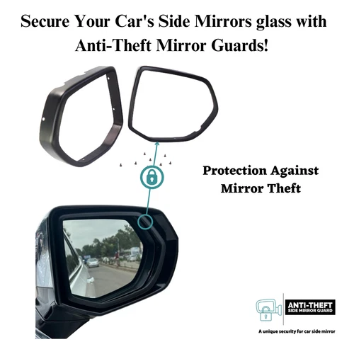 Anti-Theft Side View Mirror Guards fit Chevrolet Tahoe / Suburban 2021-2023