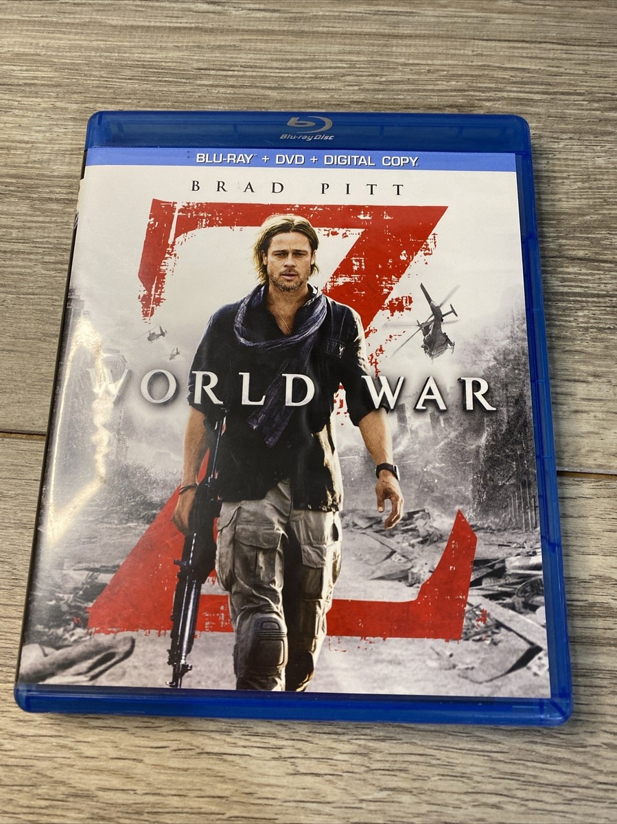 World War Z Blu-ray + DVD HD Brad Pitt 32429138163| eBay