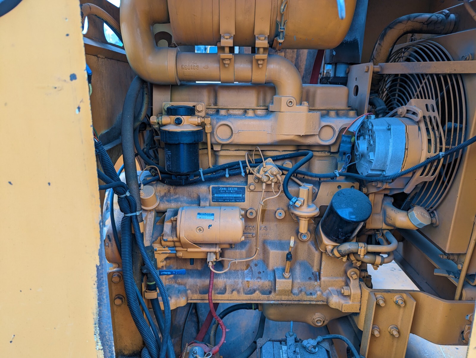 Tarco Leaf Loader Vac Trailer Mounted Deere Diesel Vacuum eBay